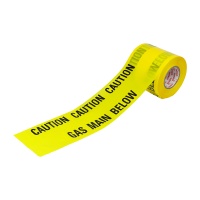 Gas Caution Safety Tape 365m x 150mm